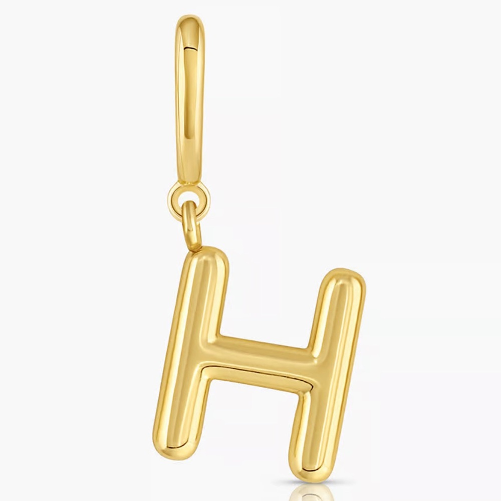 NWT gorjana alphabet helium Parker charm - Picture 7 of 13